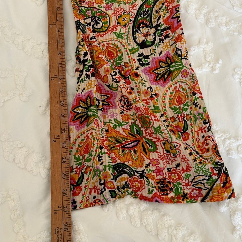 ba&sh Multicolor Paisley Wide Leg Pants size 8 - Picture 10 of 11